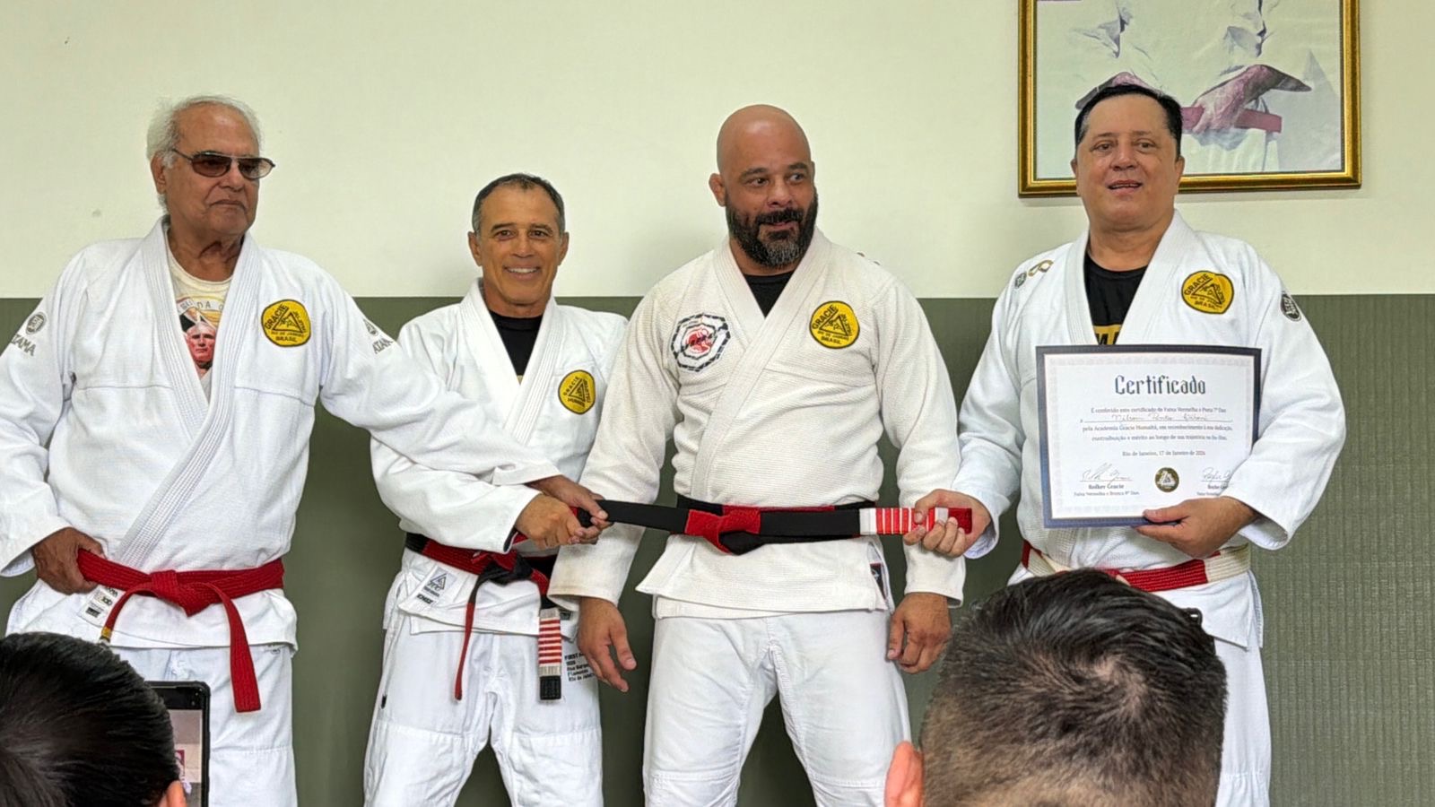 Graduação de Nilson Liboni à faixa coral